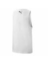 Basketball shirt Puma Tank B White | Tienda24 Tienda24.eu