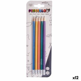 Pencil Faber-Castell Graphite Aquarelle Watercolour Black Hexagonal 8B (6 Units) | Tienda24 - Global Online Shop Tienda24.eu