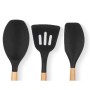 Set d'Ustensiles de Cuisine Bois Silicone (6 Unités) de Kinvara, Spatules pour barbecue - Réf : S3629763, Prix : 31,38 €, Rem...