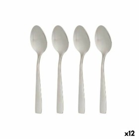 Set of Spoons Dessert Silver Stainless steel 2,7 x 13,5 x 0,3 cm (12 Units) by Kinvara, Spoons - Ref: S3629773, Price: 18,89 ...