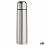 Thermos Argenté 1 L Acier inoxydable (6 Unités) de Kinvara, Thermos - Réf : S3629802, Prix : 50,05 €, Remise : %