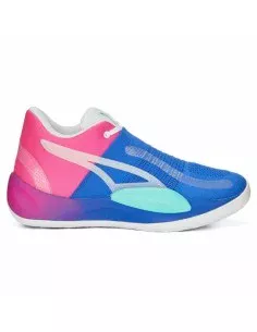 Zapatillas de Baloncesto para Adultos Puma Court Rider Chaos Azul claro | Tienda24 Tienda24.eu