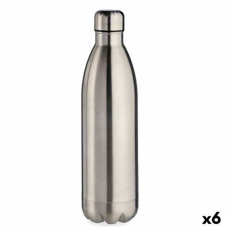 Termo Plateado 500 ml Acero Inoxidable (6 Unidades) de Kinvara, Termos - Ref: S3629804, Precio: 32,67 €, Descuento: %