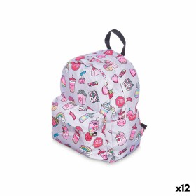 Cartable Arc-en-ciel Multicouleur 28 x 12 x 22 cm (12 Unités) de Pincello, Sacs à dos enfant - Réf : S3629812, Prix : 67,36 €...