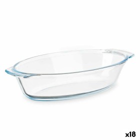 Teglia da Cucina Con manici Trasparente Vetro Borosilicato 700 ml 23,6 x 5,3 x 13 cm (18 Unità) di Vivalto, Piatti e teglie -...