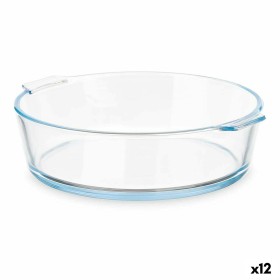 Fuente de Cocina Con asas Transparente Vidrio de Borosilicato 1,6 L 23 x 6 x 20 cm (12 Unidades) de Vivalto, Platos y fuentes...