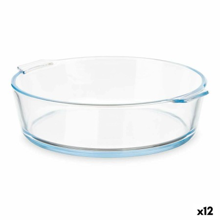 Plat à Gratin Avec des poignées Transparent Verre Borosilicaté 1,6 L 23 x 6 x 20 cm (12 Unités) | Tienda24 - Global Online Shop Tienda24.eu