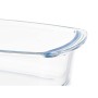 Fuente de Cocina Con asas Transparente Vidrio de Borosilicato 1,6 L 27 x 7,2 x 14 cm (12 Unidades) de Vivalto, Platos y fuent...