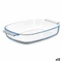 Fuente de Cocina Con asas Transparente Vidrio de Borosilicato 2 L 30,2 x 6 x 19,6 cm (12 Unidades) de Vivalto, Platos y fuent...