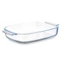 Recipiente de Cozinha Com pegas Transparente Vidro de Borosilicato 2,7 L 34,4 x 6,1 x 22,3 cm (12 Unidades) | Tienda24 - Global Online Shop Tienda24.eu