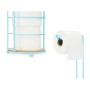 Toilet Roll Holder Blue Metal Bamboo 16,5 x 63,5 x 16,5 cm (4 Units) | Tienda24 - Global Online Shop Tienda24.eu