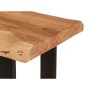 Recibidor Holo 120 x 35 x 80 cm Marrón Negro Madera de acacia de Gift Decor, Mesas - Ref: S3629886, Precio: 129,64 €, Descuen...