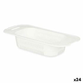 Scolapiatti Bianco Plastica 47 x 9,5 x 22 cm (24 Unità) di Kinvara, Scolapasta - Rif: S3629896, Prezzo: 40,72 €, Sconto: %