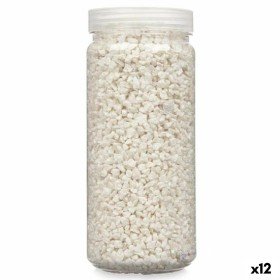 Pierres Décoratives Blanc 2 - 5 mm 700 g (12 Unités) de Gift Decor, Pierres décoratives - Réf : S3629914, Prix : 15,84 €, Rem...