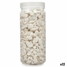 Pierres Décoratives Blanc 10 - 20 mm 700 g (12 Unités) de Gift Decor, Pierres décoratives - Réf : S3629920, Prix : 15,84 €, R...