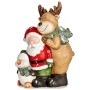 Figurine Décorative Noël Blanc Marron Noir Vert Céramique 14 x 37,5 x 27,5 cm de Krist+, Noël - Réf : S3629989, Prix : 27,87 ...