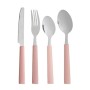 Set di Posate Acciaio inossidabile Plastica Rosa Argentato (6 Unità) di Kinvara, Set di posate - Rif: S3630011, Prezzo: 32,74...