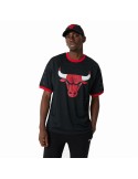 Camiseta de baloncesto New Era NBA Mesh Chicago Bulls Negro | Tienda24 Tienda24.eu