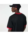 Basketball shirt New Era NBA Mesh Chicago Bulls Black | Tienda24 Tienda24.eu