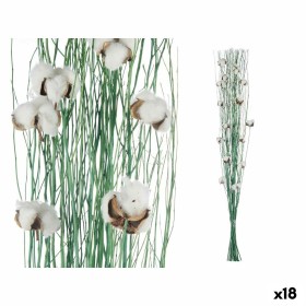 Bouquets Cotton Green 10 x 100 x 18 cm (18 Units) by Gift Decor, Artificial Flowers - Ref: S3630031, Price: 50,71 €, Discount: %