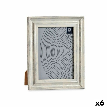 Fotorahmen Braun Silberfarben Holz Kristall Kunststoff 21 x 2 x 26 cm (6 Stück) von Gift Decor, Wand- und Tischrahmen - Ref: ...