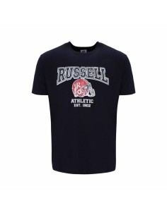 Maglia a Maniche Corte Russell Athletic State Nero Uomo da Russell Athletic, T-shirt - Ref: S64110588, Precio: 15,74 €, Descu...