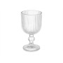 Wine glass Stripes Transparent Glass 260 ml (6 Units) by Vivalto, Wine glasses - Ref: S3630108, Price: 9,93 €, Discount: %