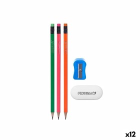 Set di Matite Temperamatite Gomma da cancellare (12 Unità) di Pincello, Materiali da disegno - Rif: S3630111, Prezzo: 12,46 €...