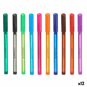 Set di Penne Multicolore (12 Unità) di Pincello, Penne a sfera - Rif: S3630113, Prezzo: 19,72 €, Sconto: %