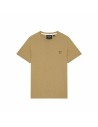 Camiseta de Manga Corta Lyle & Scott V1-Slub Hombre | Tienda24 Tienda24.eu