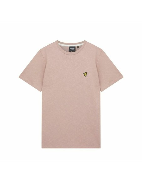 Camisola de Manga Curta Lyle & Scott V1-Slub Rosa-escuro Homem | Tienda24 Tienda24.eu