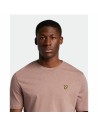 Camisola de Manga Curta Lyle & Scott V1-Slub Rosa-escuro Homem | Tienda24 Tienda24.eu