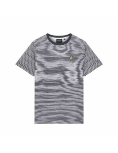 T shirt à manches courtes Lyle & Scott Sp1-Shoulder Branded Noir Homme | Tienda24 Tienda24.eu