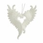 Décorations de Noël Ailes d'ange Blanc Plastique Paillettes 12 x 13 x 2,5 cm (24 Unités) de Krist+, Noël - Réf : S3630170, Pr...