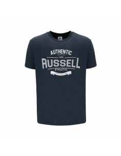 Maglia a Maniche Corte Uomo Russell Athletic Ara Blu scuro da Russell Athletic, Uomo - Ref: S64110613, Precio: 16,58 €, Descu...