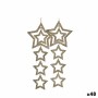 Set Adornos de Navidad Estrellas Champagne 19 x 0,2 x 23 cm (48 Unidades) de Krist+, Navidad - Ref: S3630192, Precio: 60,40 €...