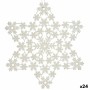 Adorno Navideño Estrella Blanco 31,5 x 32 x 0,1 cm (24 Unidades) de Krist+, Navidad - Ref: S3630195, Precio: 36,59 €, Descuen...