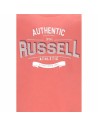 Herren Kurzarm-T-Shirt Russell Athletic Amt A30081 Orange Koralle | Tienda24 Tienda24.eu