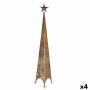 Christmas Tree Tower Star Golden Metal Plastic 39 x 186 x 39 cm (4 Units) by Krist+, Christmas - Ref: S3630211, Price: 62,33 ...