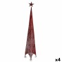 Sapin de Noël Tour Rouge Métal Plastique 39 x 186 x 39 cm (4 Unités) de Krist+, Noël - Réf : S3630212, Prix : 59,14 €, Remise...