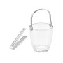 Sceau à Glace Transparent Métal verre 800 ml (12 Unités) de Vivalto, Bacs à glaçons et pinces - Réf : S3630218, Prix : 32,84 ...