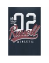 Men’s Short Sleeve T-Shirt Russell Athletic Amt A30101 Dark blue | Tienda24 Tienda24.eu