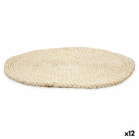 Table Mat Natural Esparto grass 40 x 40 x 2 cm (12 Units) by Kinvara, Place Mats - Ref: S3630245, Price: 34,26 €, Discount: %