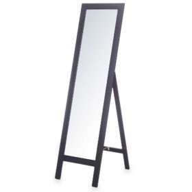 Miroir sur pied Noir Bois 40 x 145 x 40 cm de Gift Decor, Miroirs en pied - Réf : S3630247, Prix : 45,97 €, Remise : %