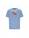 Men’s Short Sleeve T-Shirt Russell Athletic Emt E36211 Blue Indigo | Tienda24 Tienda24.eu