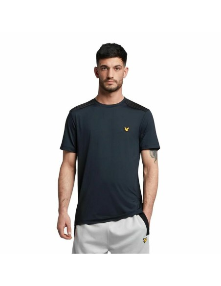 Maglia a Maniche Corte Lyle & Scott Sp1-Shoulder Branded Nero Uomo da Lyle & Scott, T-shirt - Ref: S64110638, Precio: 36,46 €...