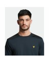 Kurzarm-T-Shirt Lyle & Scott Sp1-Shoulder Branded Schwarz Herren | Tienda24 Tienda24.eu