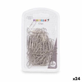 Clips Pequeño Plateado Metal (24 Unidades) de Pincello, Clips, pinzas y anillos - Ref: S3630314, Precio: 16,86 €, Descuento: %