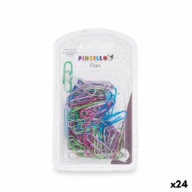 Clips Piccolo Multicolore Metallo (24 Unità) di Pincello, Graffette, molle fermacarte e anelli - Rif: S3630320, Prezzo: 16,86...