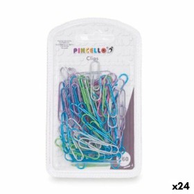 Clips Medium Multicolour Metal (24 Units) by Pincello, Clips, Clamps & Rings - Ref: S3630322, Price: 16,86 €, Discount: %